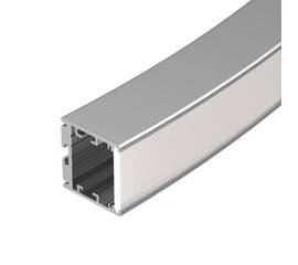 Профиль Arlight SL-ARC-3535-D1500-W90 SILVER (1180мм, дуга 1 из 4) 026598