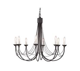 Подвесная люстра Elstead Lighting CB8-BLACK