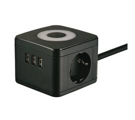 Удлинитель Uniel S-GCD2-1,5SBU BLACK UL-00011250