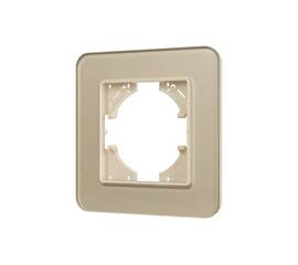 Рамка стеклянная на 1 пост Arlight FRM-OMALI-GS-1-GD 049667