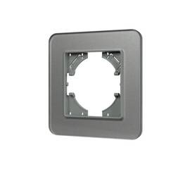 Рамка стеклянная на 1 пост Arlight FRM-OMALI-SFGS-1-GR 049677