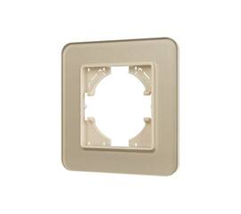 Рамка стеклянная на 1 пост Arlight FRM-OMALI-SFGS-1-GD 049679
