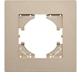Рамка пластиковая на 1 пост Arlight FRM-PERIO-PL-1-GD 049691
