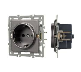 Механизм электрической розетки Arlight SCT-GP-MEU-PL-GR (250V, 16A) 043741