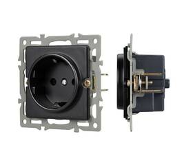 Механизм электрической розетки Arlight SCT-GP-MEU-PL-BK (250V, 16A) 043740