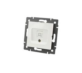 Механизм компьютерной розетки Arlight SCT-MPC1-PL-WH-V (RJ-45, CAT6) 049842