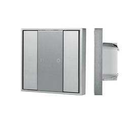 Кнопочная панель Arlight DALI-201-23-1G-DIM-DT6-IN Silver (BUS, Frame) 048181