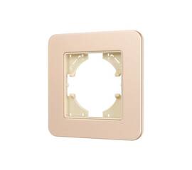Рамка алюминиевая на 1 пост Arlight FRM-AKIRY-SFAL-1-GD 049686
