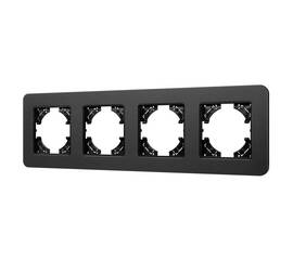 Рамка на 4 поста алюминиевая Arlight FRM-AKIRY-SFAL-4-BK 049744