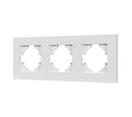 Рамка на 3 поста пластиковая Arlight FRM-PERIO-PL-3-WH 049754