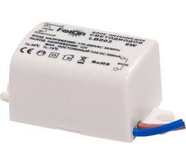 Блок питания для светодиодной ленты Feron LB003 12V 6W IP20 0,5A 21480