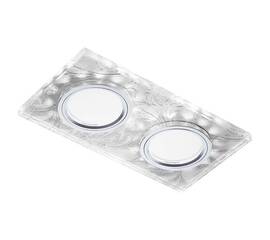 Встраиваемый светодиодный светильник Ambrella light Led S234/2 W/CH/WH