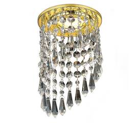 Встраиваемый светильник Ambrella light Crystal K2247 CL/G