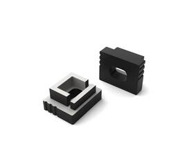 Набор заглушек Arlight SL-Mini-8-H6 Black с отверстием 030527
