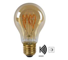 Лампа светодиодная Lucide E27 4W 2200K янтарная 49042/04/62