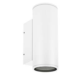 Уличный настенный светодиодный светильник Arlight LGD-Forma-Wall-Twin-R90-2x12W Warm3000 037252
