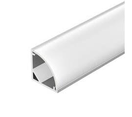 Профиль с рассеивателем Arlight SL-Kant-H16-2000 Anod+Opal 036843