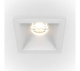 Встраиваемый светодиодный светильник Maytoni Technical Alfa LED DL043-01-10W4K-SQ-W