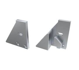 Набор заглушек Arlight ALM-Glass-6 с опорой левая с отверстием 026730