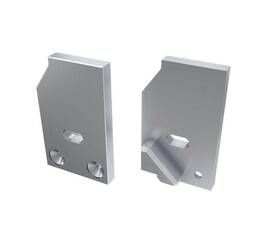 Набор заглушек Arlight ALM-Glass-10 правая с отверстием 026736