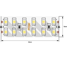 Светодиодная лента SWG SWG2240-24-19.2-WW-M 2835 240 LED/м 19,2Вт 3000K 016858