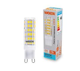 Светодиодная лампа WOLTA 7Вт 6500K G9 кукуруза матовая WSTD-JCD-7W6KG9-C