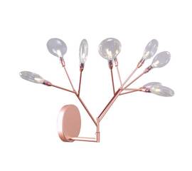 Бра Crystal Lux Evita AP9 copper/transparent