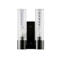 Бра Crystal Lux OTONO AP2 BLACK CHROMIUM/TRANSPARENTE