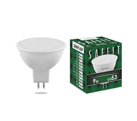 Лампа светодиодная Saffit MR16 GU5.3 9W 4000K Грибок Матовая SBMR1609 55085