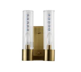 Бра Crystal Lux OTONO AP2 BRASS/TRANSPARENTE