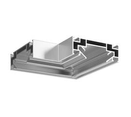 Угол профиля для натяжного потолока Denkirs TR3000 TR3031-AL