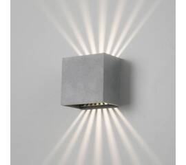 Уличный настенный светодиодный светильник Elektrostandard Sole 35149/D серый a058903