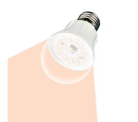 Лампа светодиодная для растений Uniel E27 10W прозрачная LED-A60-10W/SPFR/E27/CL PLP01WH UL-00001820