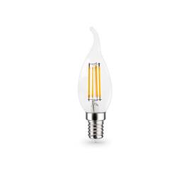 Филаментная светодиодная лампа Ambrella Light Bulbing E14 15W 4000K свеча на ветру 351524
