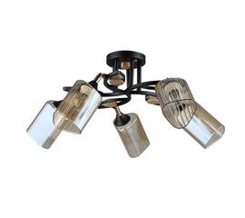 Потолочная люстра Arte Lamp Glamore A5076PL-5BK