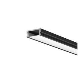 Алюминиевый профиль накладной 15x6 Maytoni Led Strip ALM-001-B-2M 631003