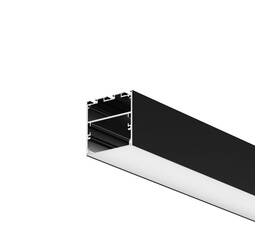 Алюминиевый профиль накладной-подвесной 50x50 Maytoni Led Strip ALM-5050T-B-3M 633009