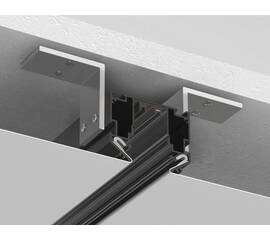 Шинопровод магнитный в натяжной потолок с торц. Заглушк. 2шт Ambrella Light Track System GL1017