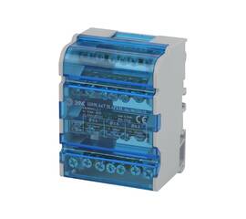 Шины на DIN-рейку NO-224-15 в корпусе (кросс-модуль) ШНК 4х7 3L+PEN