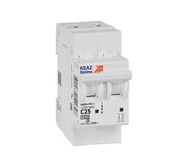 Выключатель автоматический двухполюсный 25А C 4,5кА AC OptiDin BM63-2C25-4,5-УХЛ3