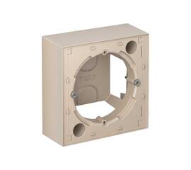 Коробка AtlasDesign для накладного монтажа, песочный