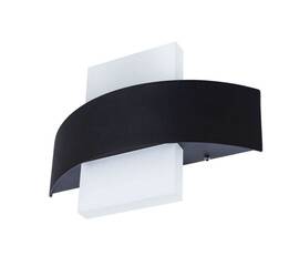 Уличный настенный светодиодный светильник Arte Lamp Croce A1444AP-1BK
