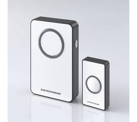 Звонок беспроводной Elektrostandard DBQ27M WL белый/чёрный a055695