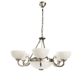 Подвесная люстра Arte Lamp Windsor White A3777LM-6-2AB