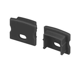 Заглушка Arlight 2 шт. LINE-1715 с отверстием BLACK 044277