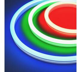 Гибкий неон Arlight 12W/m 84LED/m 5060SMD разноцветный 5M MOONLIGHT-SIDE-B84-12x24mm 24V RGB 042751