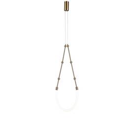 Подвесной светодиодный светильник Indigo Corda 14010/1P Brass V000062L