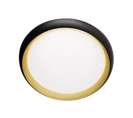 Настенно-потолочный светодиодный светильник Sonex Pale Tofiq Black 7651/DL