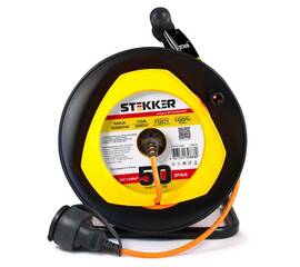 Удлинитель Stekker Standart 1гн 50м с/з STD02-11-50 39636