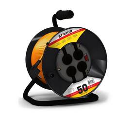 Удлинитель Stekker Standart 4гн 50м с/з STD02-41-50 39709